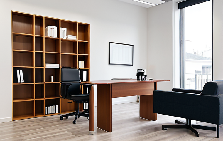 **Image Prompt:** A modern, minimalist law office interior. Focus on comfortable furniture, a clean desk, and a welcoming atmosphere. Include a coffee machine subtly in the background. Emphasize professionalism and approachability in the design.