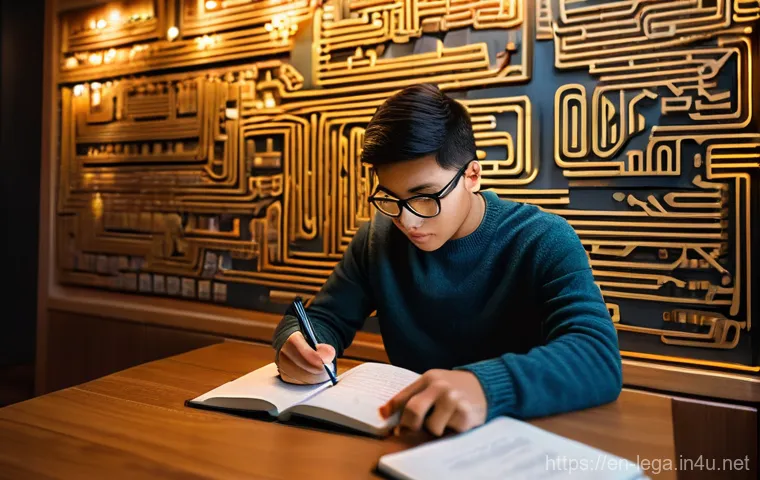 법무사 시험에서 놓치기 쉬운 항목 - **"Navigating the Legal Exam Maze"**
A focused, diverse paralegal student in their early 20s, we...