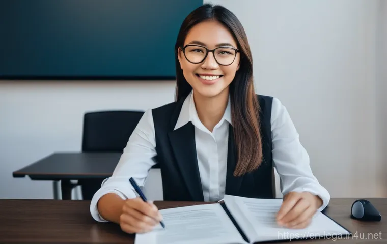 법무사 시험에서 놓치기 쉬운 항목 - **"Navigating the Legal Exam Maze"**
    A focused, diverse paralegal student in their early 20s, we...