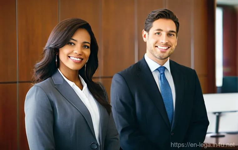 법무사 자격증을 위한 인터넷 강의 추천 - **Prompt:** A professional paralegal, male or female, in a sleek, contemporary law office. They are ...