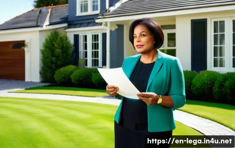 법무사로서 부동산 등기 실무 사례 - **Prompt 1: The Secure Homeowner**
"A diverse, middle-aged woman, dressed in smart-casual attire...