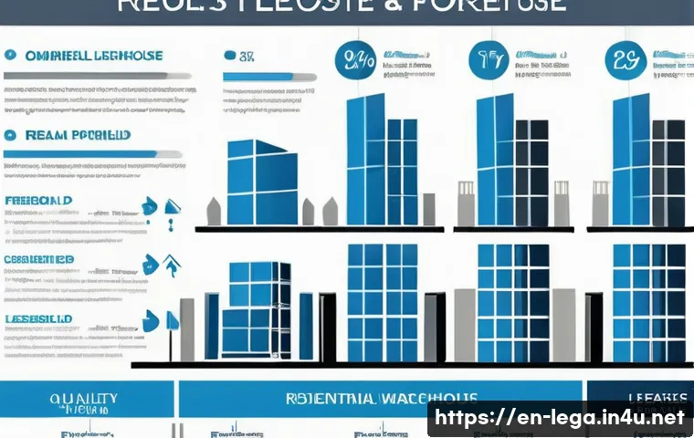 법무사 시험 중 부동산 관련 과목 공부법 - A detailed educational infographic style image depicting the different types of real estate properti...
