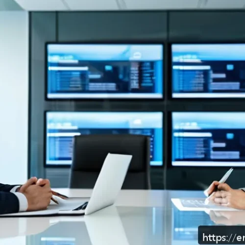 Home 33 법무사와 노무사의 업무 차이 - A modern corporate office scene showing a confident legal advisor and a labor advisor collaborating ...